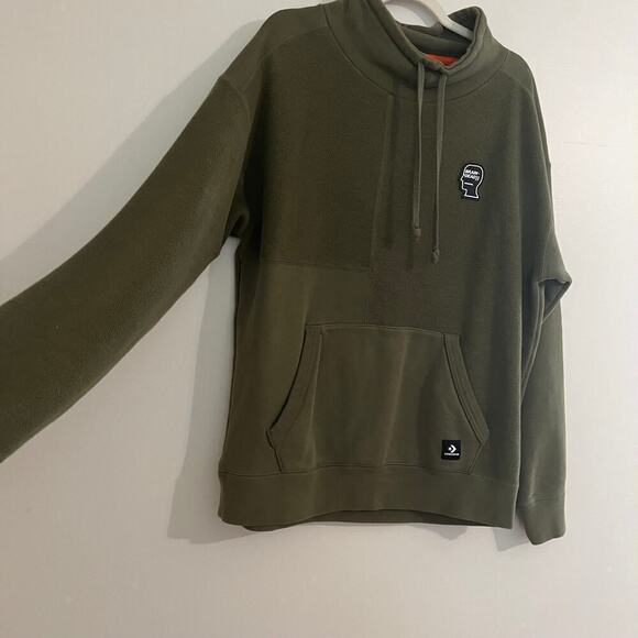 Converse x Brain Dead Collab Overdye Bananas Sweatshirt Mens Size Medium - Picture 2 of 13